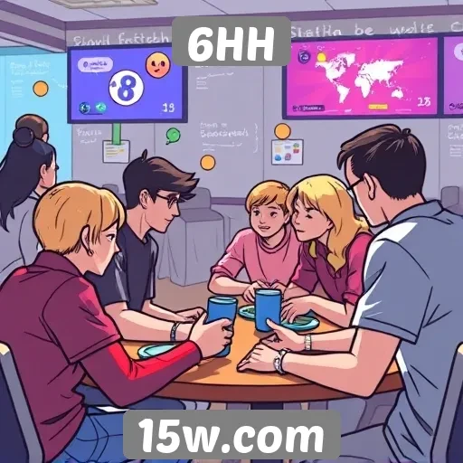 A comunidade de jogadores do 6HH e suas interações